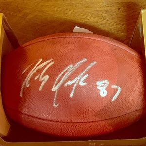 Rob Gronkowski Authentic Autographed Football
